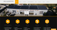 Desktop Screenshot of hirsch-lackierzentrum.de